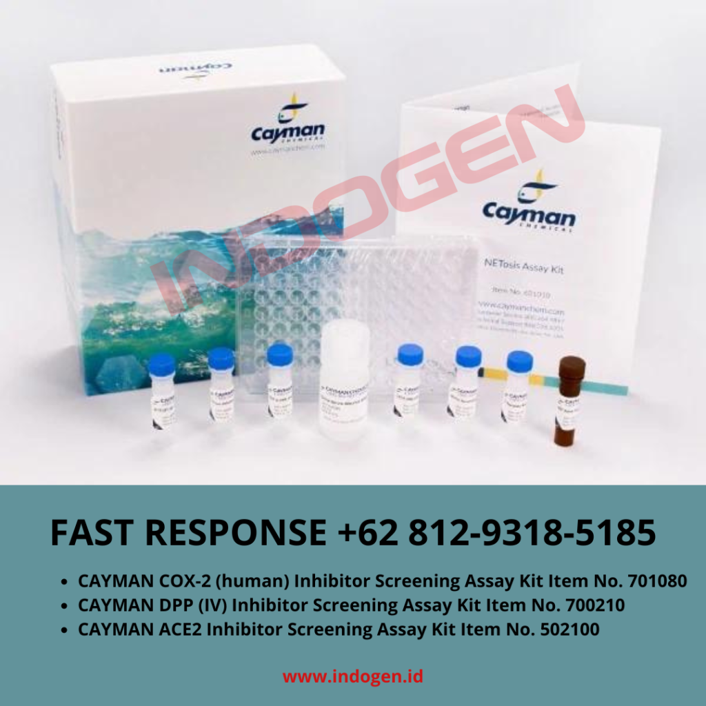 Gambar 1. Produk Inhibitor Screening assay kit merk Cayman