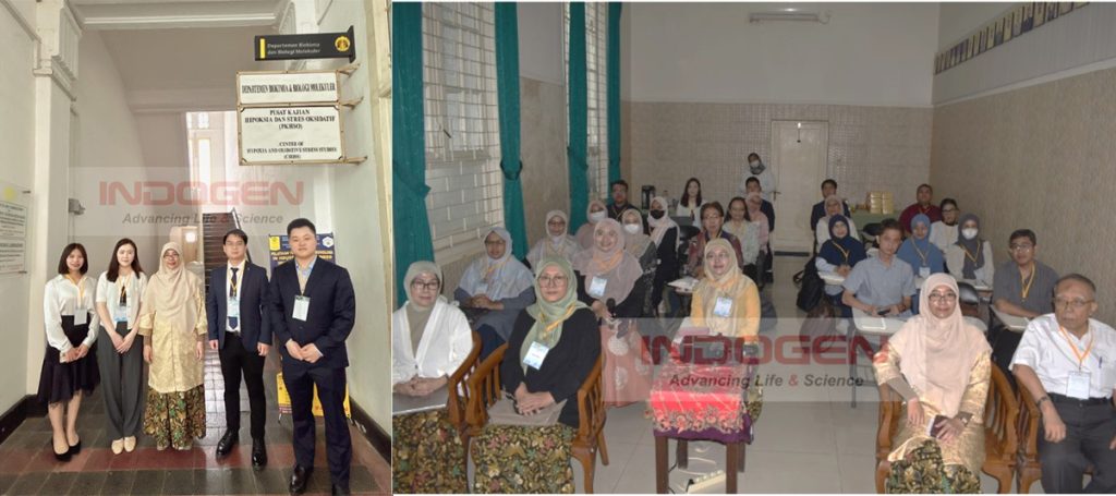 Gambar-1.-a.-Elabscience-bersama-Kepala-Departemen-Biokimia-dan-Biologi-Molekuler-FKUI.-b.Foto-bersama-Peserta-dan-Narasumber-Workshop-edit