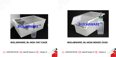 Gambar 1. Kandang tikus dan mencit untuk penggunaan laboratorium merk Biolabware