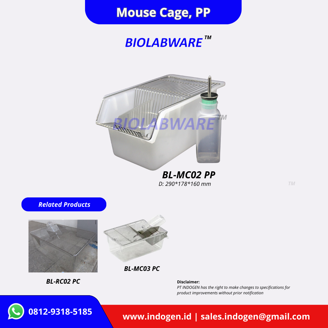 Biolabware Mouse Cage (PP) BL-MC02 PP a