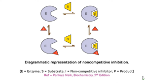 Gambar 2. Representasi inhibitor non kompetitifSumber: https://youtu.be/afvo3OaTiyU?si=GfZlcTpk-g17l69n 