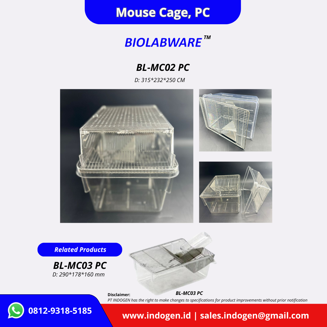 Biolabware Mouse Cage (PC) BL-MC02 PC