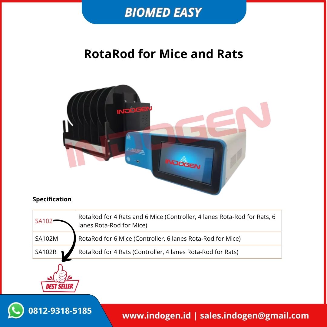 BIOMEDEasy RotaRod for Mice and Rats page01