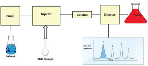 Gambar 1. Skema umum HPLC