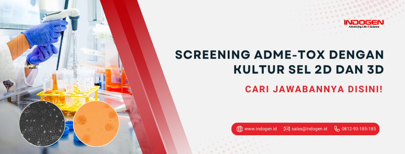 Screening ADME-tox dengan kultur sel 2D dan 3D