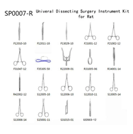 Surgery Instrument Kit for Rat