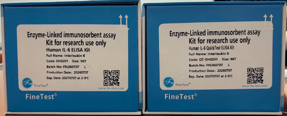 Gambar 34. Dua jenis ELISA Kit yang digunakan pada analisis