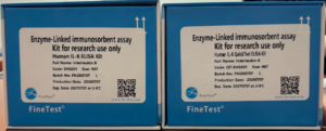 Gambar 34. Dua jenis ELISA Kit yang digunakan pada analisis