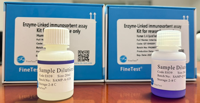 Gambar 37. Perbedaan Sample Dilution pada FineTest Cat. EH0201 dengan QT-EH0201