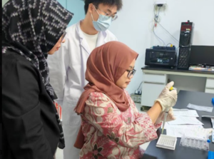 Gambar 50. Penambahan HRP-Streptavidin