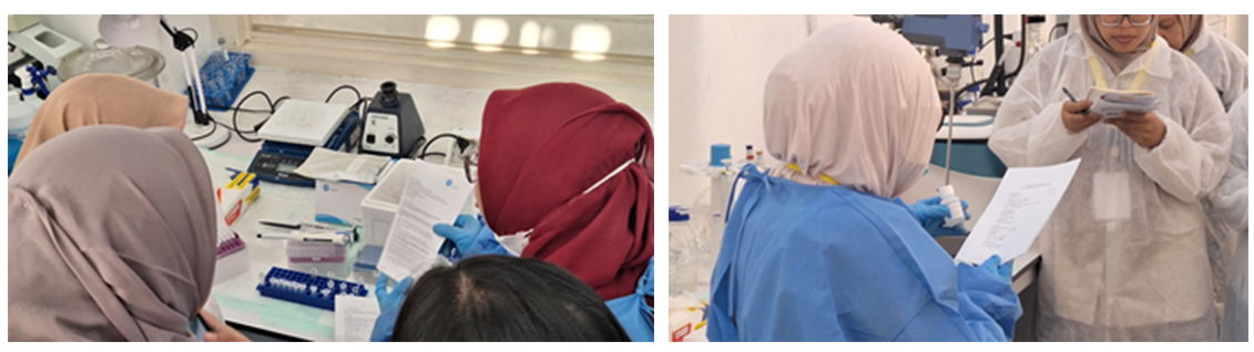 Gambar 3. Pengenalan komponen yang terdapat dalam kit dan fungsinya dalam pengujian